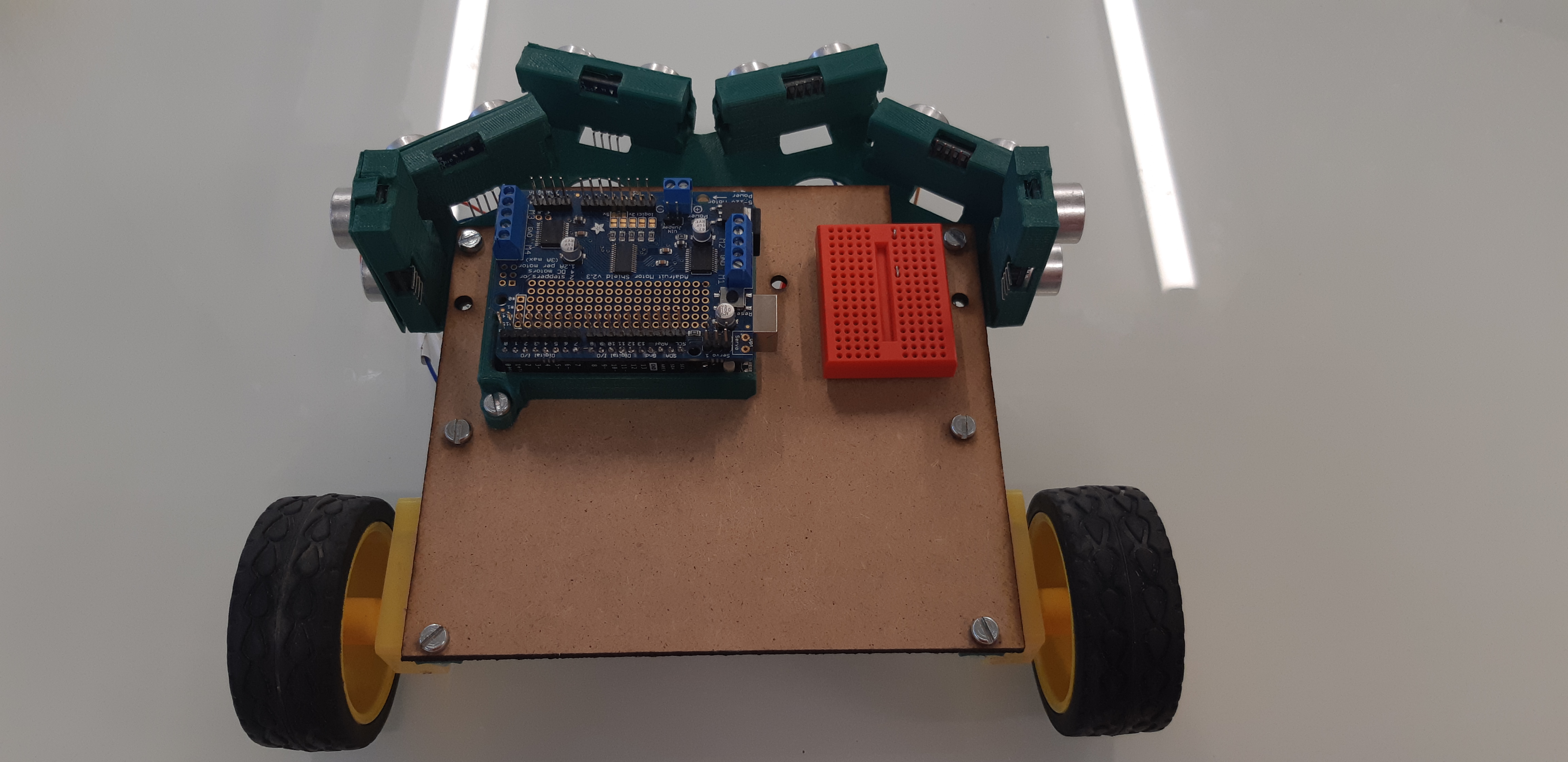 Arduino sur chassis
